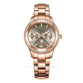 Alexandre Christie AC 2A33 BF Rosegold Dial Grey Stainless Steel
